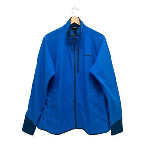 Patagonia All Free Jacket Blue Windbreaker Full Zip Lightweight Outwear Men’s XL